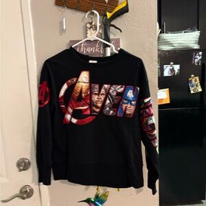 Disney Black Graphic Sweatshirt